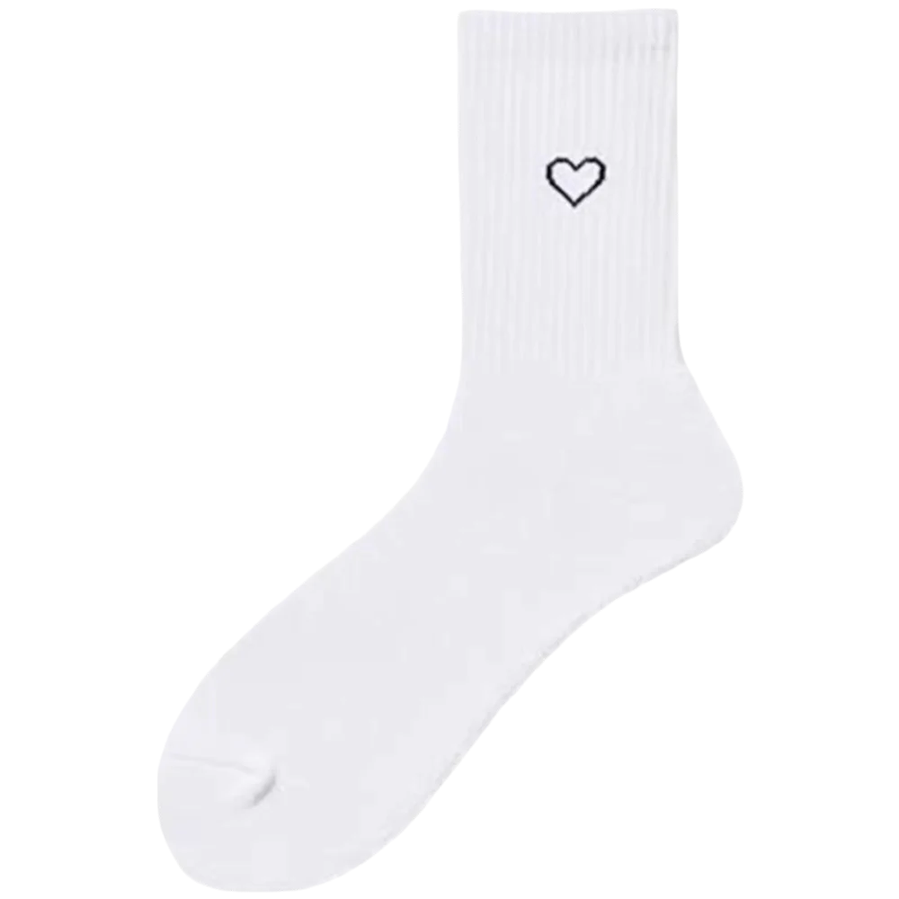 

Fashion Sweet Women Socks Sweat Absorption Comfortable Mid tube Socks Breathable Casual Socks Spring Summer