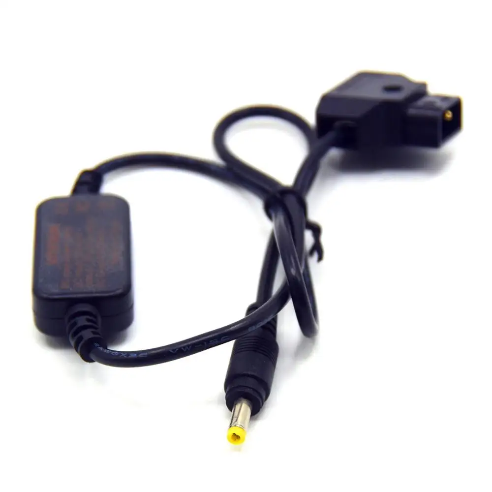 Step Down Adapter Cable For D-tap Interface to Supply Power For DMW-BLF19 BLC12 EN-EL14 EN-EL20 EL22 EL24 NP-W126 Dummy Battery