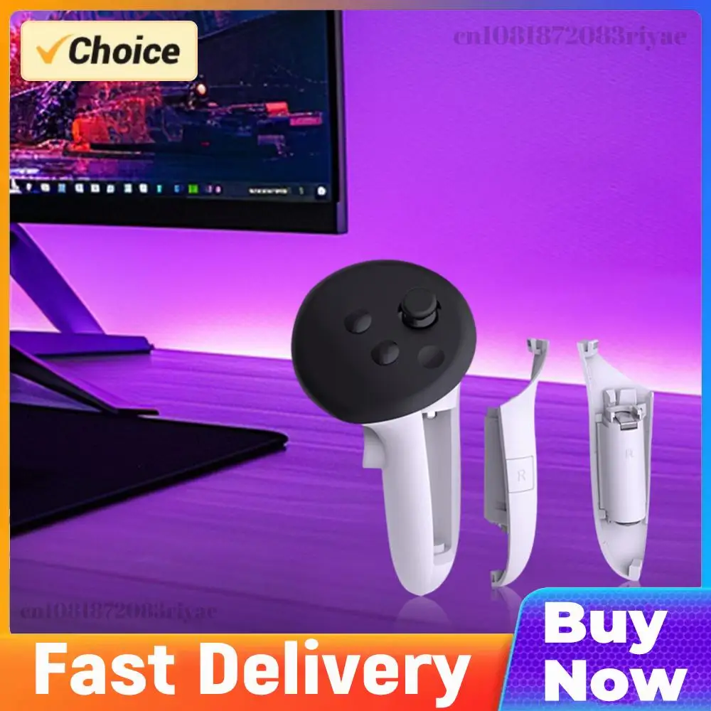 

Крышки для перезаряжаемых аккумуляторов (правая и левая), накладки для зарядных грипсов, аксессуары для контроллеров VR-гарнитуры Meta Quest 3S/3