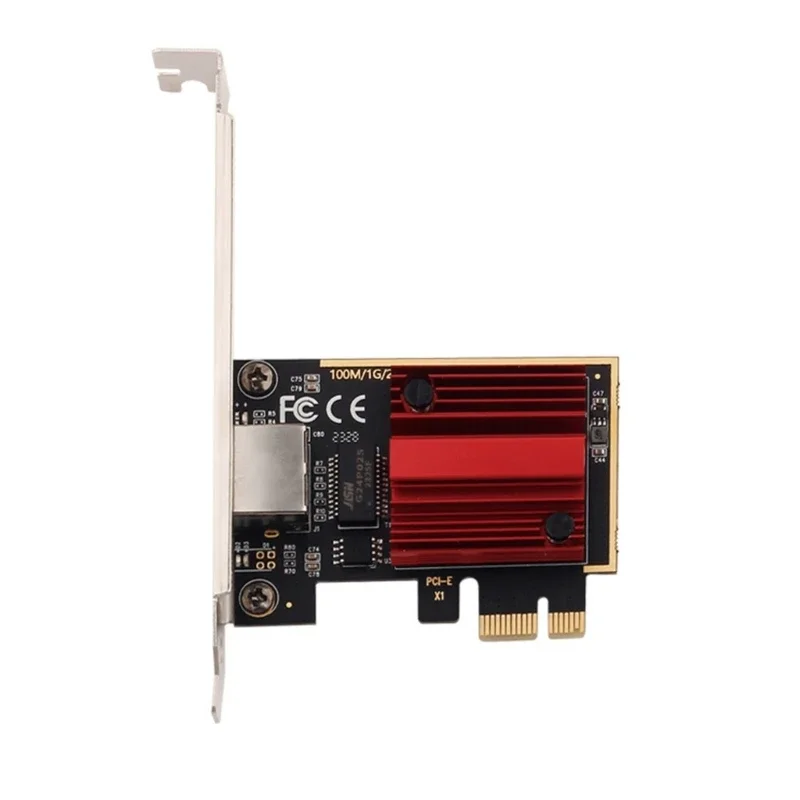 

Карта сетевого адаптера с PCIE на 2,5 Гбит/с, гигабитный сетевой контроллер RTL8125, поддержка чипа 10/100/1000 Мбит/с/2,5