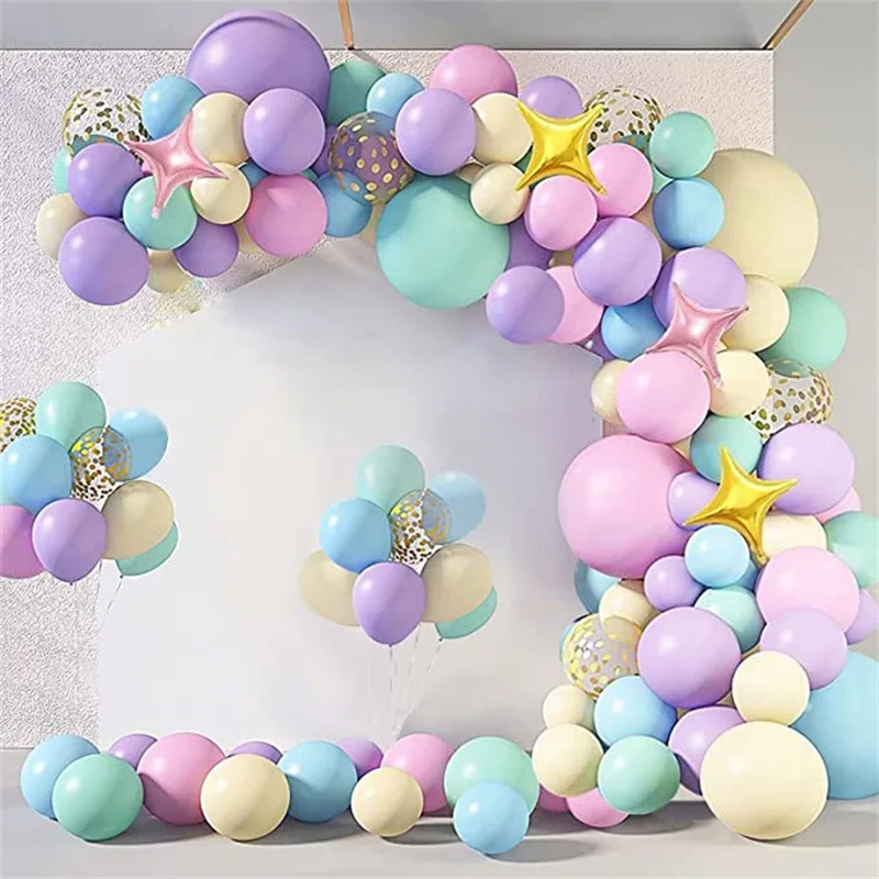 

Macaron Balloon Garland Arch Kit Wedding Birthday Party Decoration Balloons Baptism Baby Shower Globos Confetti Latex Ballon