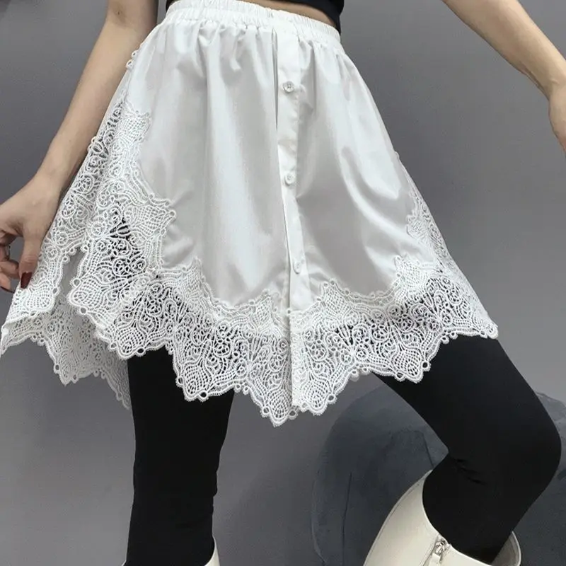 

Autumn and Winter Bottom Skirt Stacked Inside To Cover The Butt Stacked To Wear A Versatile Skirt