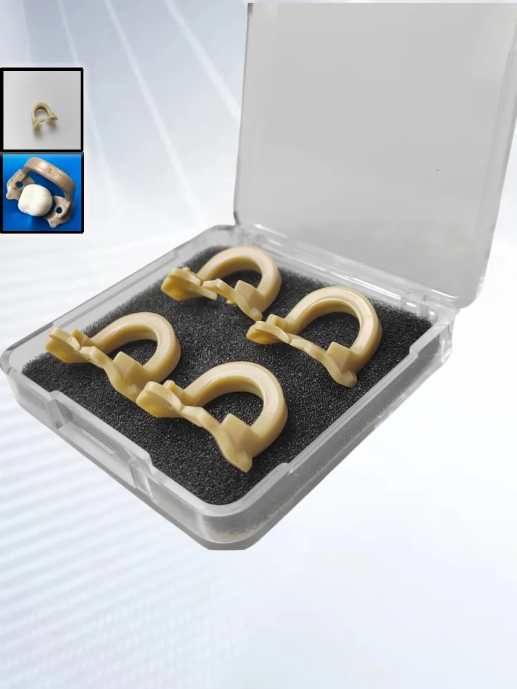 

Dental Dam Clamp Kit - Autoclavable Molar Matrix Bands and Barrier Clips for Sectional Restorations, Endodontic Isolation