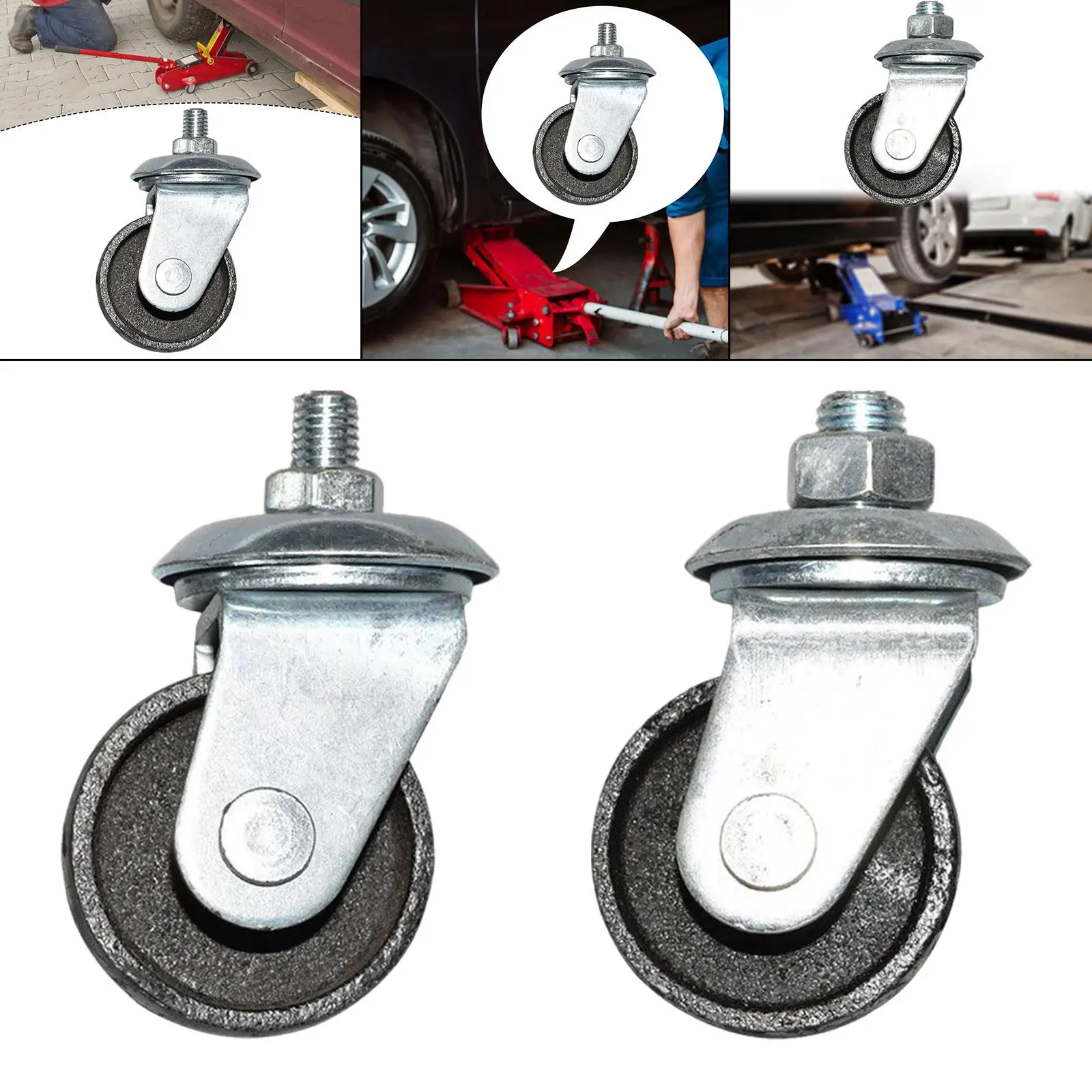 

Колесо ролика для напольного домкрата, простая установка, горизонтальный ролик для домкрата, запасные части