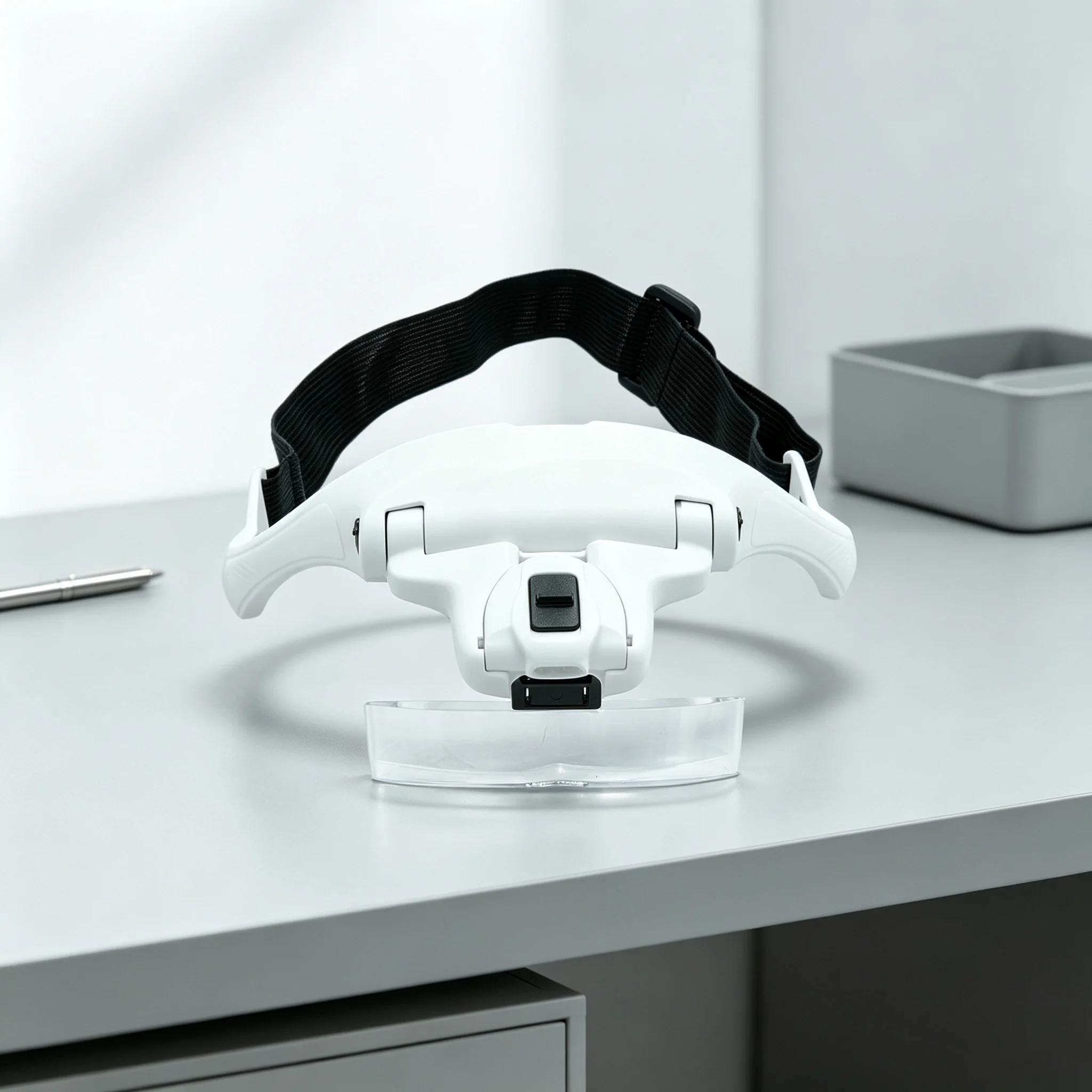 Headband Magnifier Jeweler Head Loupe LED Light Lamp Optical Glass Tool Repair Reading Magnifying Glasses Eye Glasses Magnifier