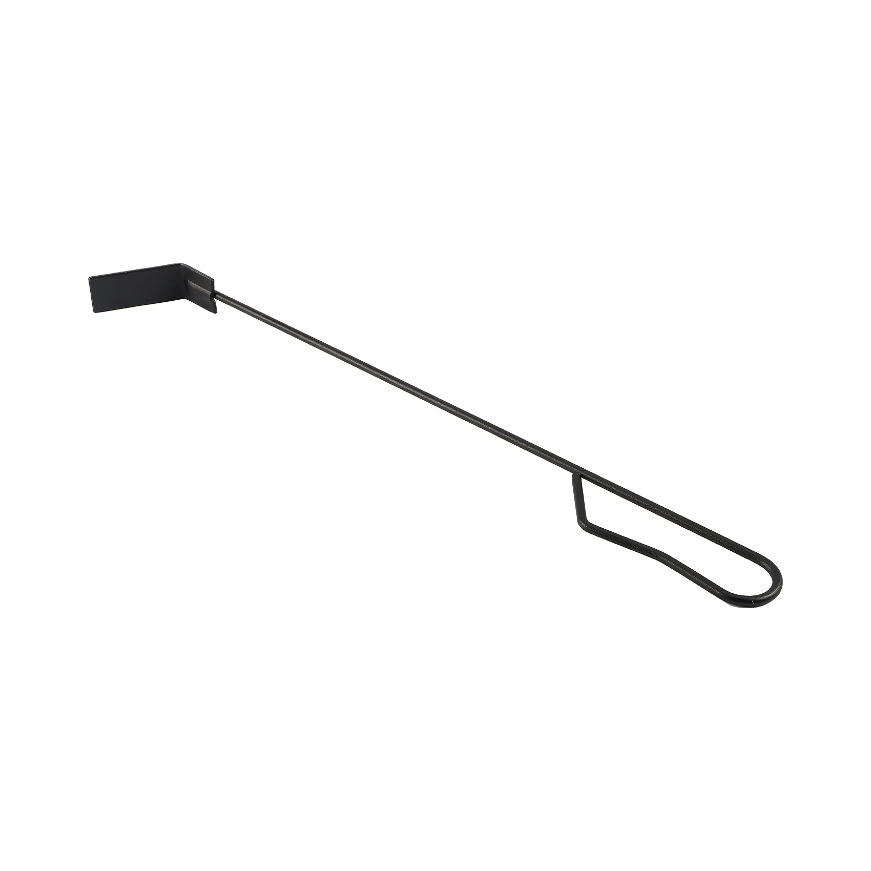 

ABPQ-Charcoal Ash Rake BBQ Ash Tool Rake Poker For Charcoal Smoker Wood Burning Stove Grill Cleaning Tools