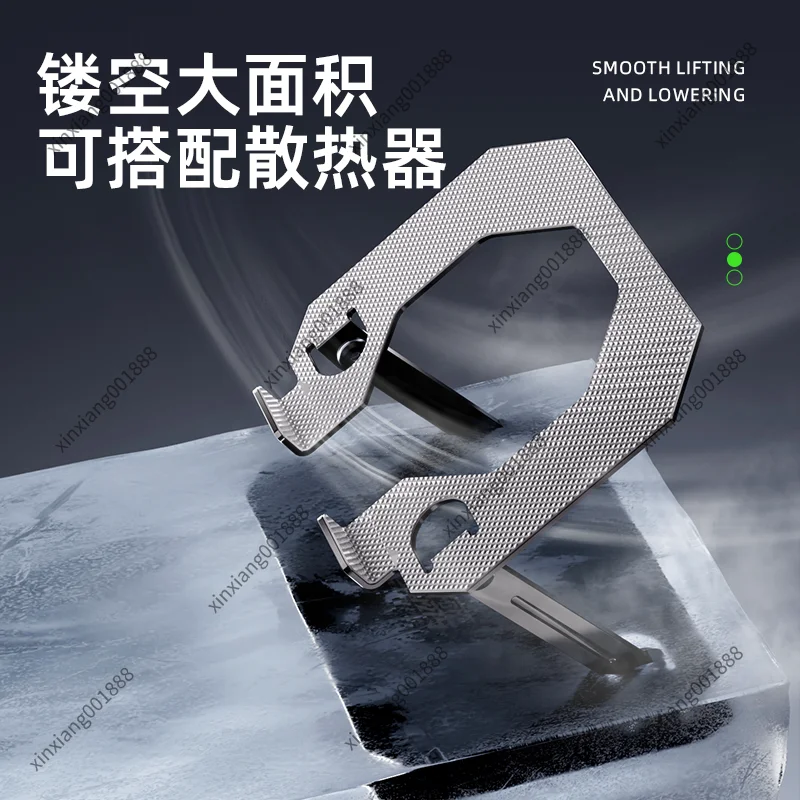 For Alloy Foldable Desktop Tablet Stand Heat Dissipation Support Holder For Drawing Gaming Online Class Live Broadcast