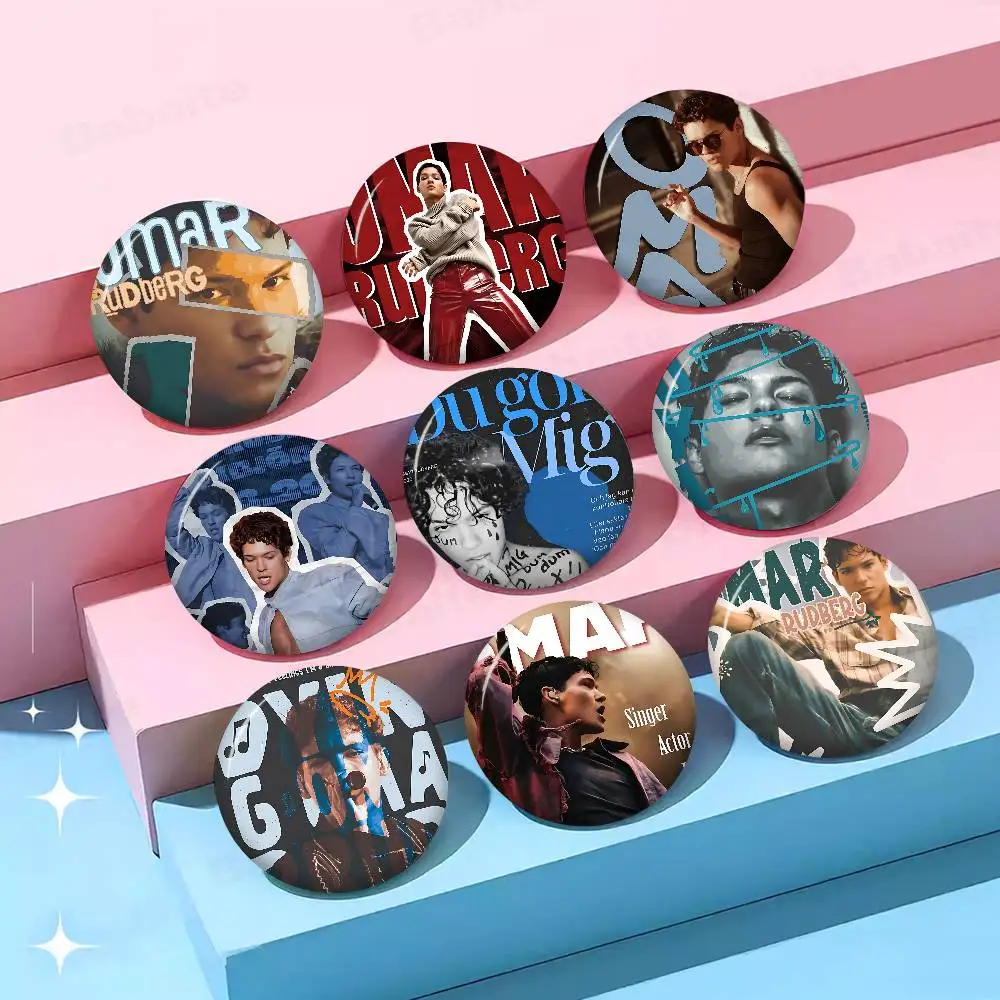 RAP O-Omar R-Rudberg 58mm Animals Funny Brooches Badge Backpack Clothes Gift Accessory