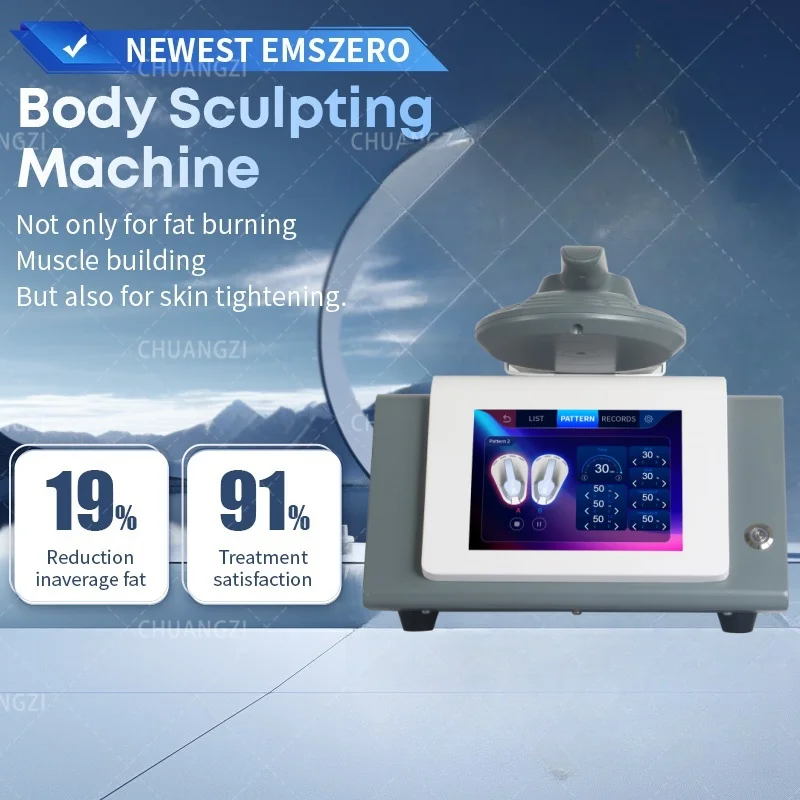 

Portable EMSzero ABS Muscle Stimulator Fat Removal Mini RF EMS Body Sculpt Machine Upgrade Abdominal Muscle Building Slimming