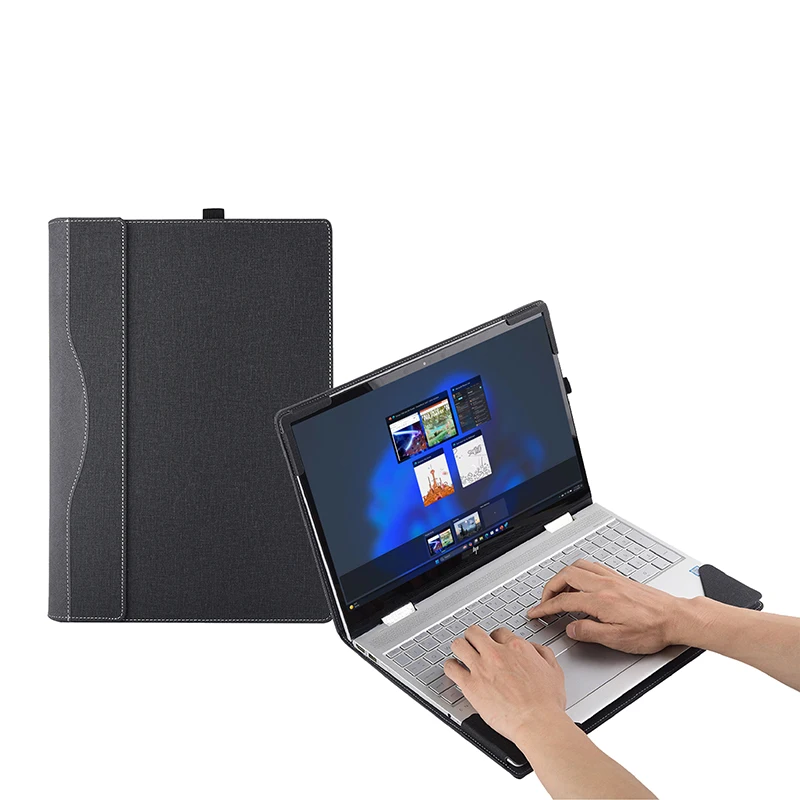 

Чехол для ноутбука HP OmniBook 3, 14-дюймовый ноутбук Next Gen AI PC 14-ha и 14-hc, съемный чехол для ноутбука из искусственной кожи