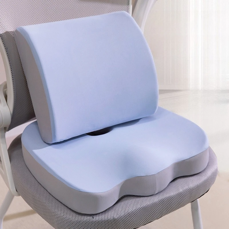 

2 шт., подушка для спины, талии, подушка для сиденья, рабочая станция, сидячий артефакт, подушка для офисного стула, подушка для стула Cojines Almofada