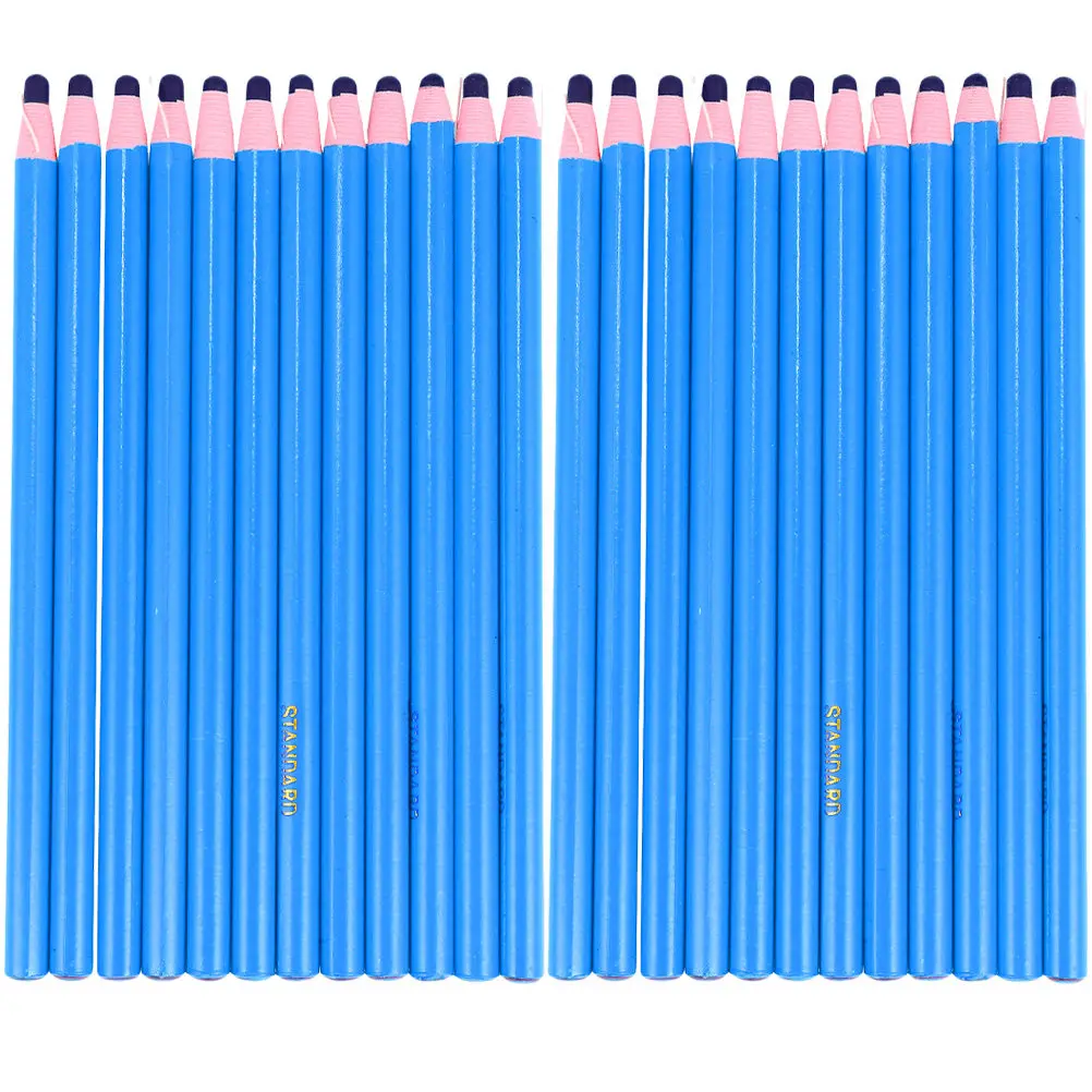 24Pcs Peel-Off Wax Marker Pens Professional Tailor Dressmaker Marking Tools for Fabric Glass Ceramics Wood China Markers