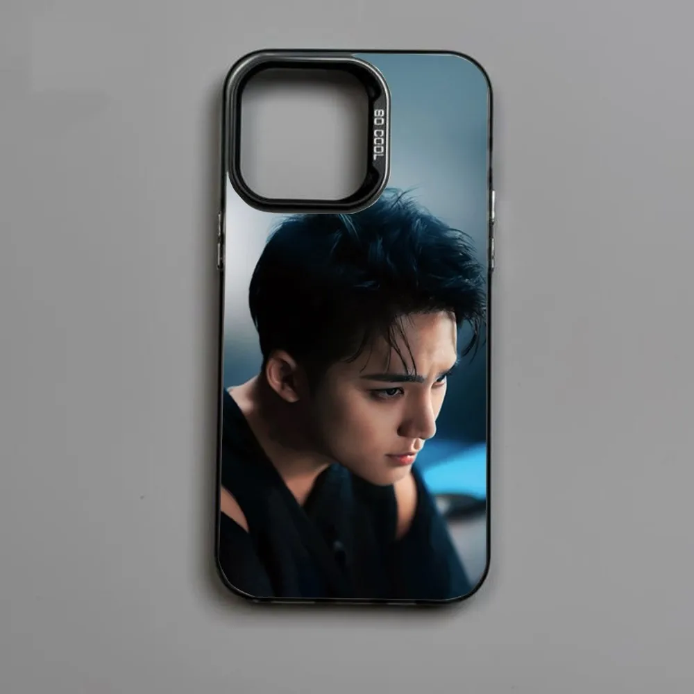 M-Mingyu Maestro Phone Case For iPhone16,15,14,13,12,11,Mini,Pro,MAX Color Silver Shell Matte Shockproof Back Cover