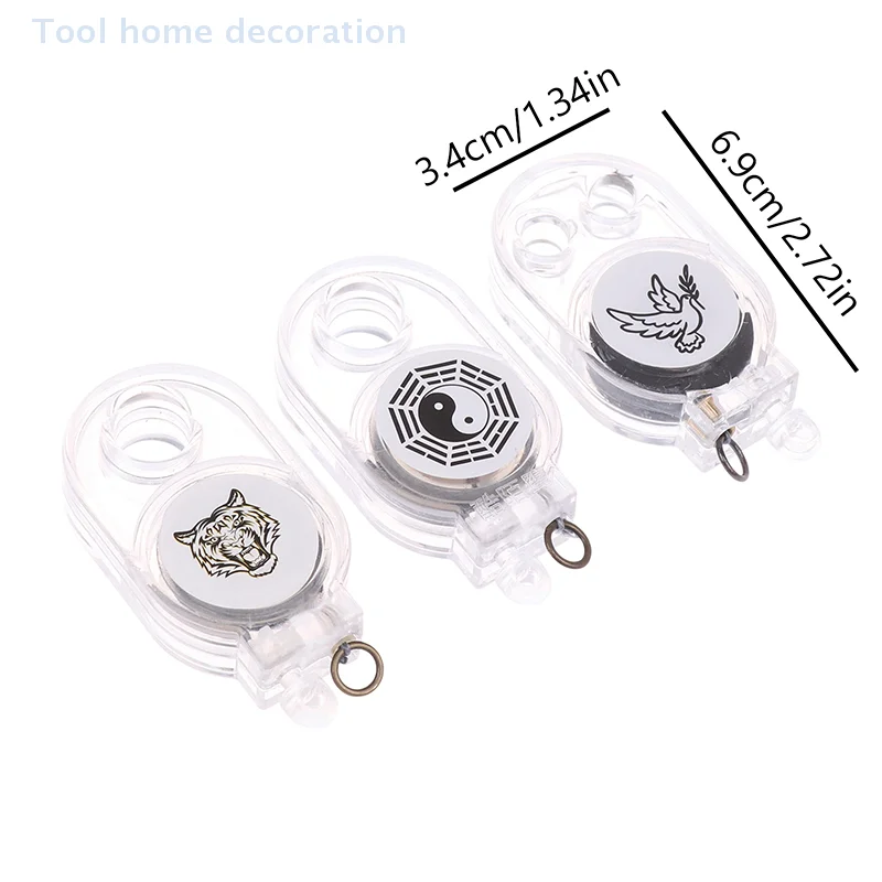 Multifunctional Hunting Keychain Quick Setting Trap Clip For Capturing Chickens And Ducks Outdoor Rebound Telescopic Keyring