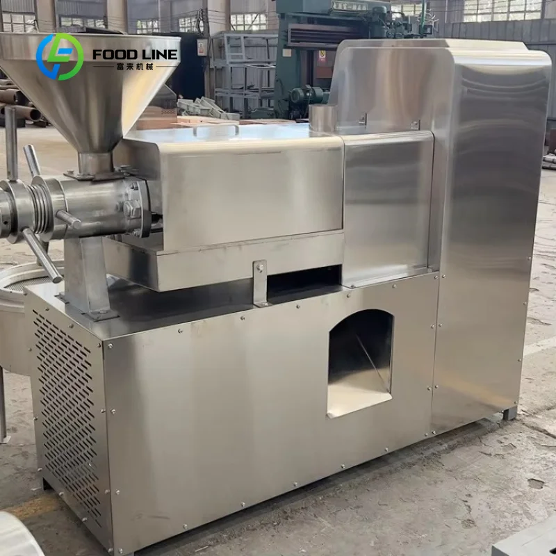 Customized Commercial Screw Oil Press 6YL-80, 150-300kg/h Cold Press Extractor for Peanut, Soybean & Rapeseed Oil