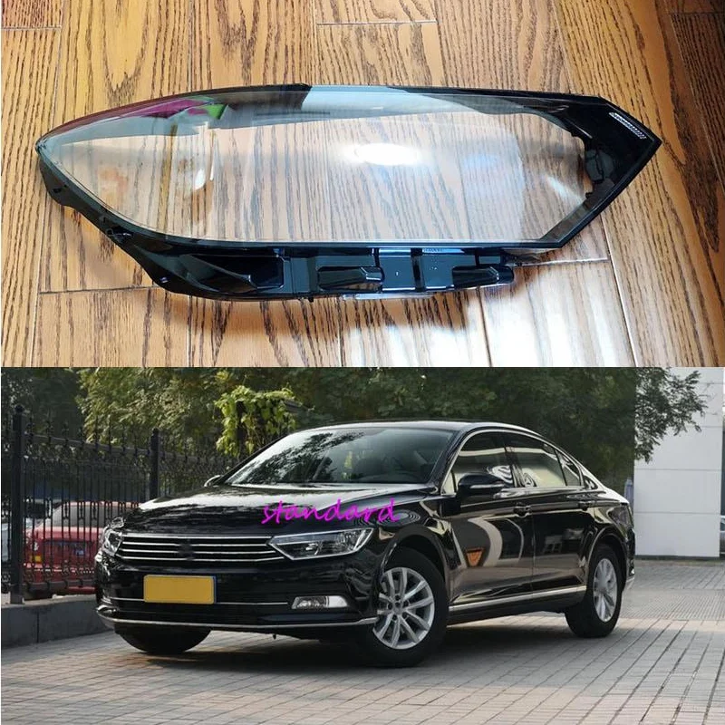 Car Headlamp Lens For Volkswagen VW Passat B8 / Magotan 2016 2017 2018 2019 Car Headlight cover Headlamp Lens Auto Shell Cover