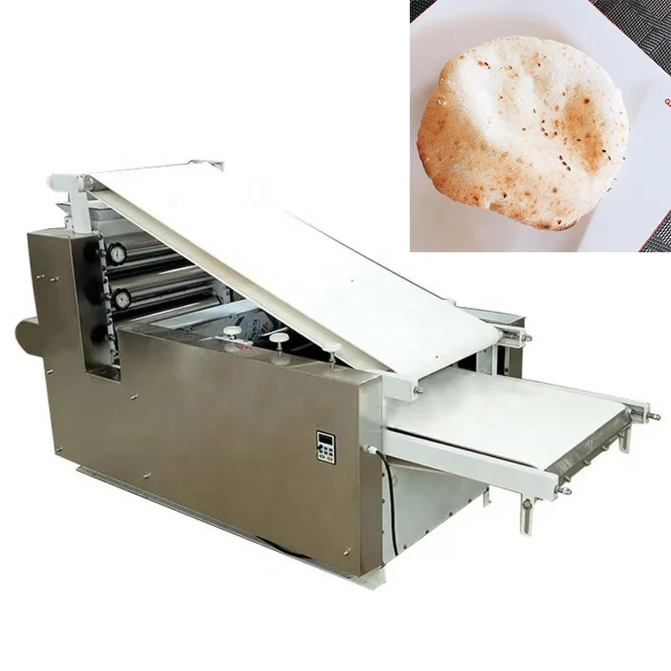 Tortilla Forming Baking Producing Line Chapati Arabic Pita Bread Maker Baker Cooling Machine