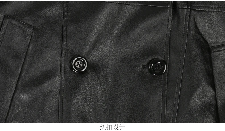 Mauroicardi Spring Autumn Waterproof Black Soft Pu Leather Trench Coat for Women Belt Double Breasted Floor Length Overcoat 2025