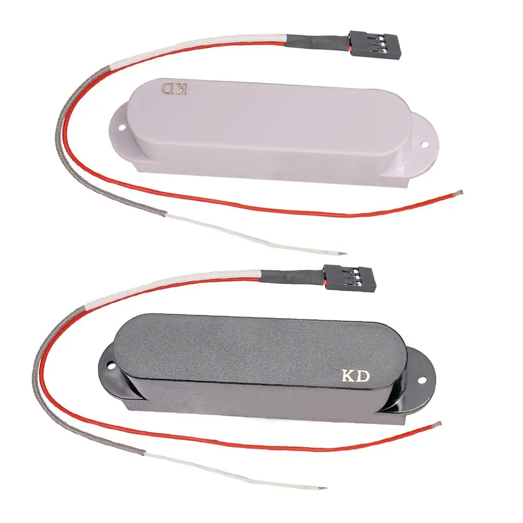 No Holes Closed Cover Single Coil Active Pickup for ST Electric Guitar Parts Accessories