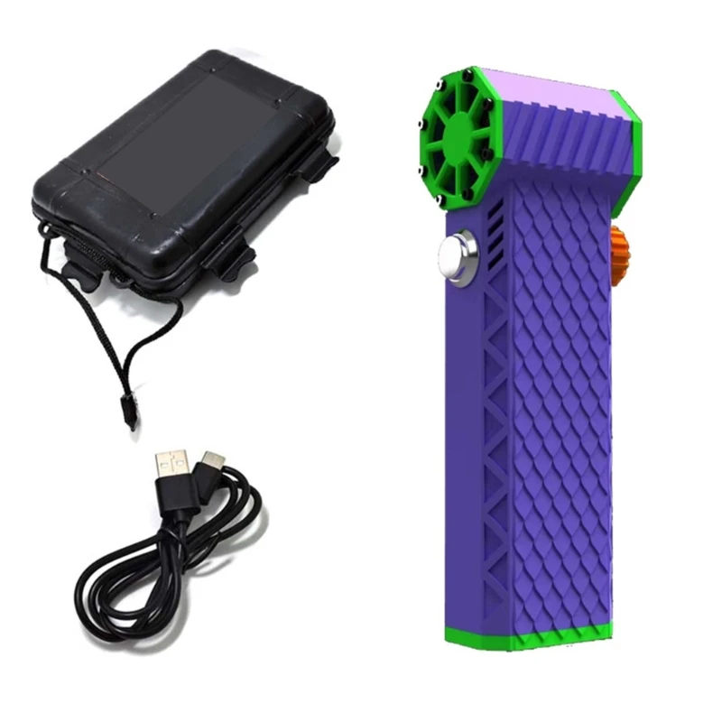 مروحة Turbos Jet Fan Turbos العنيفة 110،000 دورة في الدقيقة منفاخ قوي سريع الأنبوب