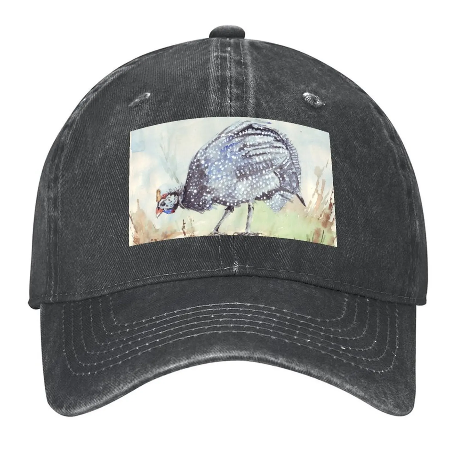 

Listen to the Guinea Fowl Baseball Cap Golf Wear birthday New Hat funny hat Boy Child Women's