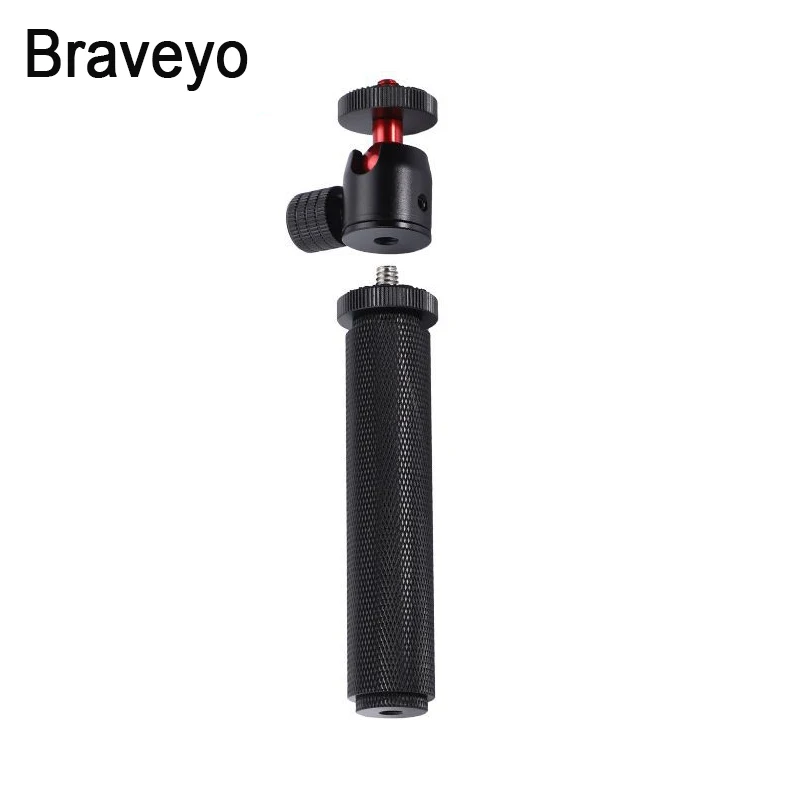 Tripod Camera Metal Mini Ball Head Handheld  Extension Rod Bracket Photography Accessories Ballhead for the tripod of DSLR