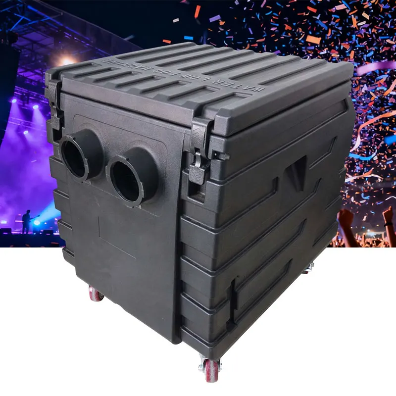 Professional 6000W Dry Ice Fog Machine Low Lying Smoke Machine with DMX 512 Remote Control for Wedding Party Club