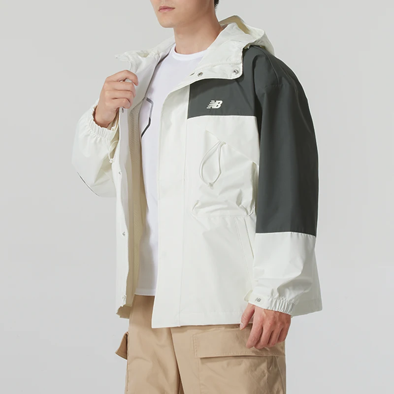 توازن جديد الرجال سلسلة الجبل وظيفية سترة خارجية موضة الاتجاه المنسوجة مقنعين سترة معطف غير رسمي Amj43302-Cic #4