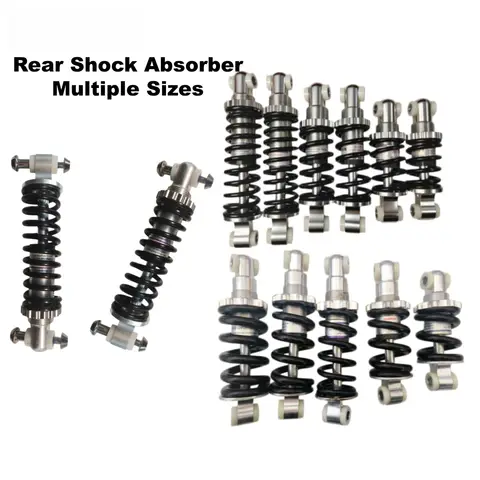 Bike Rear Shock Absorber Spring 100mm/125mm/150mm,Rear Suspension Shock, 100lbs/200lbs/450lbs/750lbs/1500lbs for Most Bikes