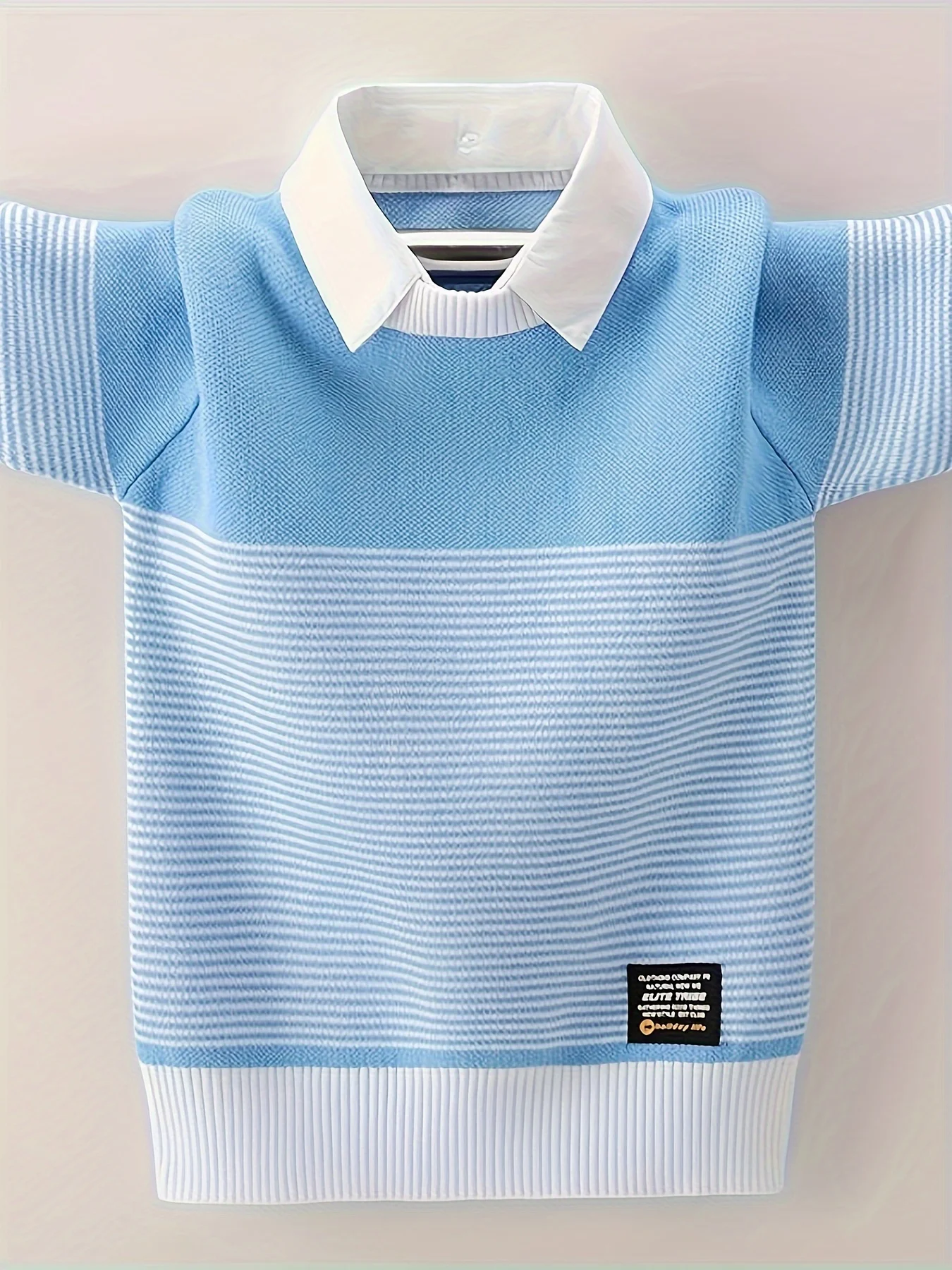 Boys' Sweaters, New Autumn Clothing, Medium and Large Children's Knitwears, Autumn and Winter Children's Boys' Sweaters, Trendy