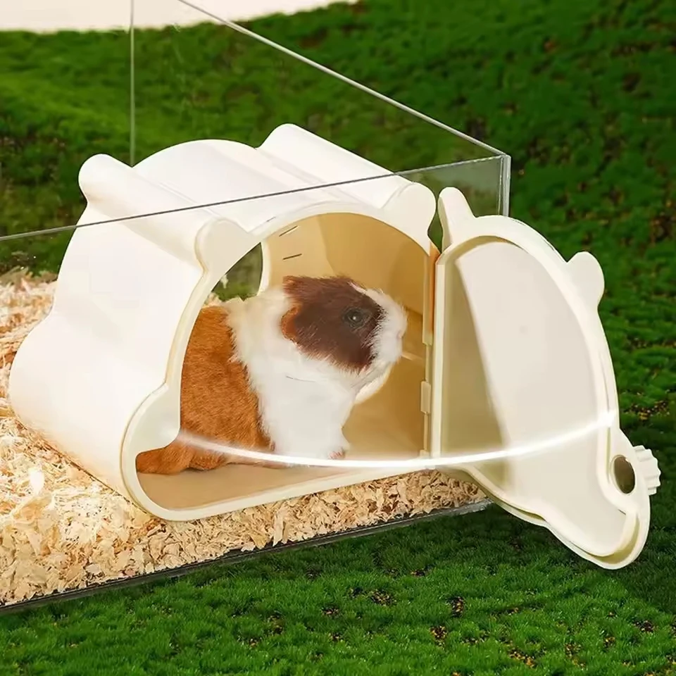 Visual Hamster Nest Flower Branch Mouse Evacuation House Four Seasons Universal Cartoon Magnetic Cage Observation House