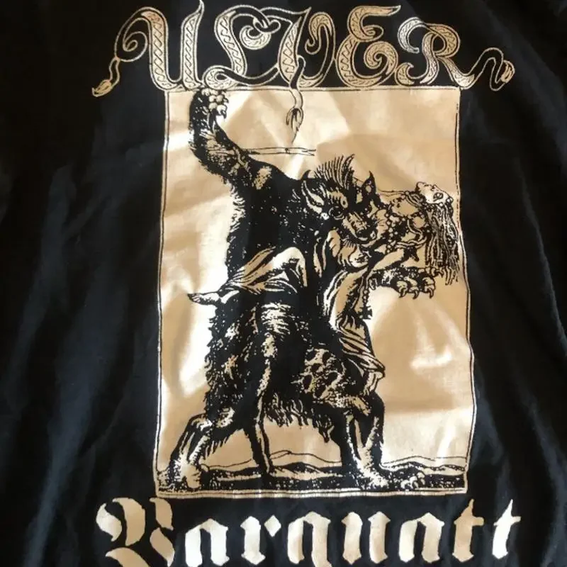Ulver Band Bargnatt Album T Shirt Black Cotton Ri_027
