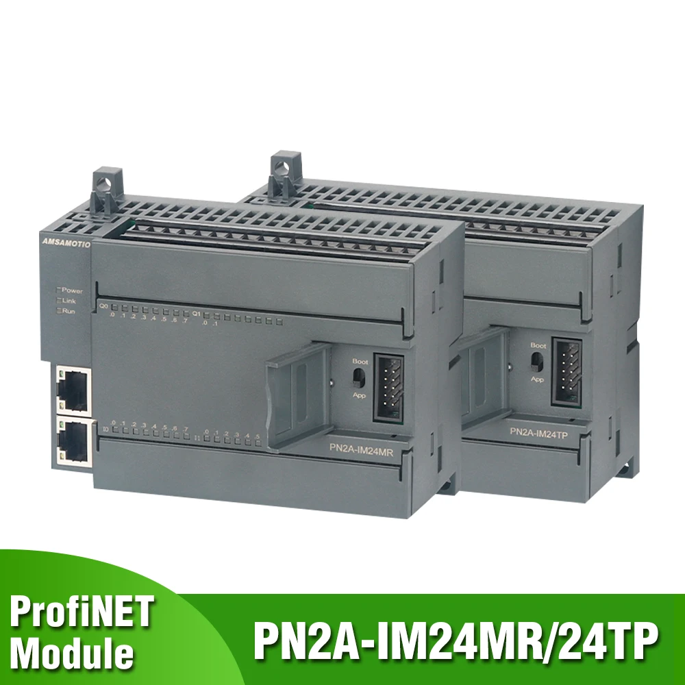 

ProfiNET Module ModBus Remote IO Ethernet Ports PN2A-IM24MR PN2A-IM24TP Digital 16I16O PNP Transistor PN2-IO16T For Siemens PLC