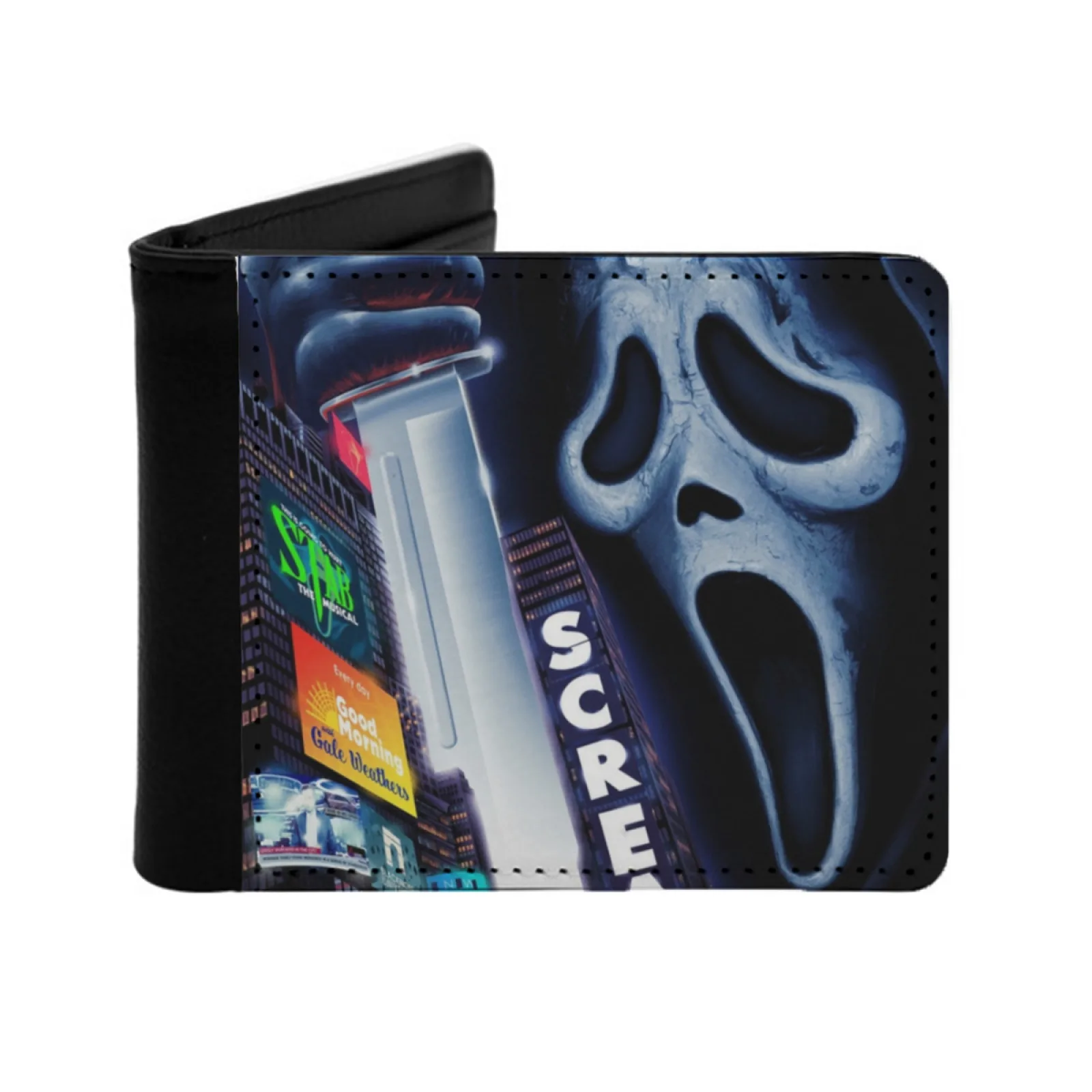 

Scream 6 Movie Scream Vi Poster Personalized Wallet For Men And Women Pu Leather Short Pocket Purse Jenna Ortega Scream Vi