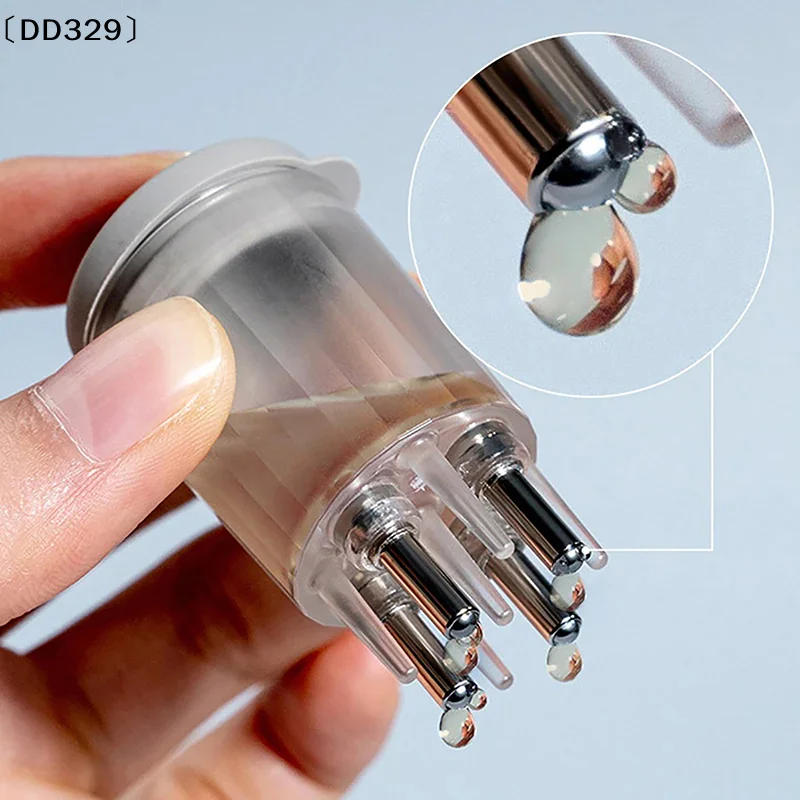 Peine aplicador de líquido para el cuero cabelludo, peine de masaje para el aceite esencial del cuero cabelludo, herramienta para el crecimiento del cabello〔DD329〕