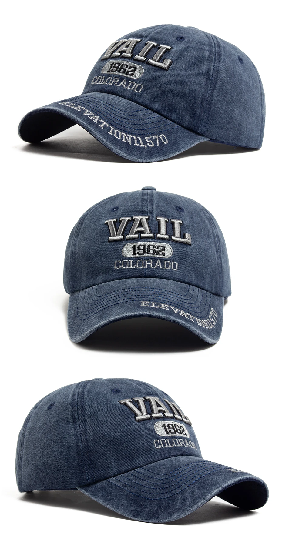 Herren-Baseballkappe, modisch, mit Buchstaben bestickt, Baumwolle, weiches Oberteil, Damenhüte, Sommer, lässig, Reisen, Visierkappen, Trucker-Mütze, Unisex – Detail 5