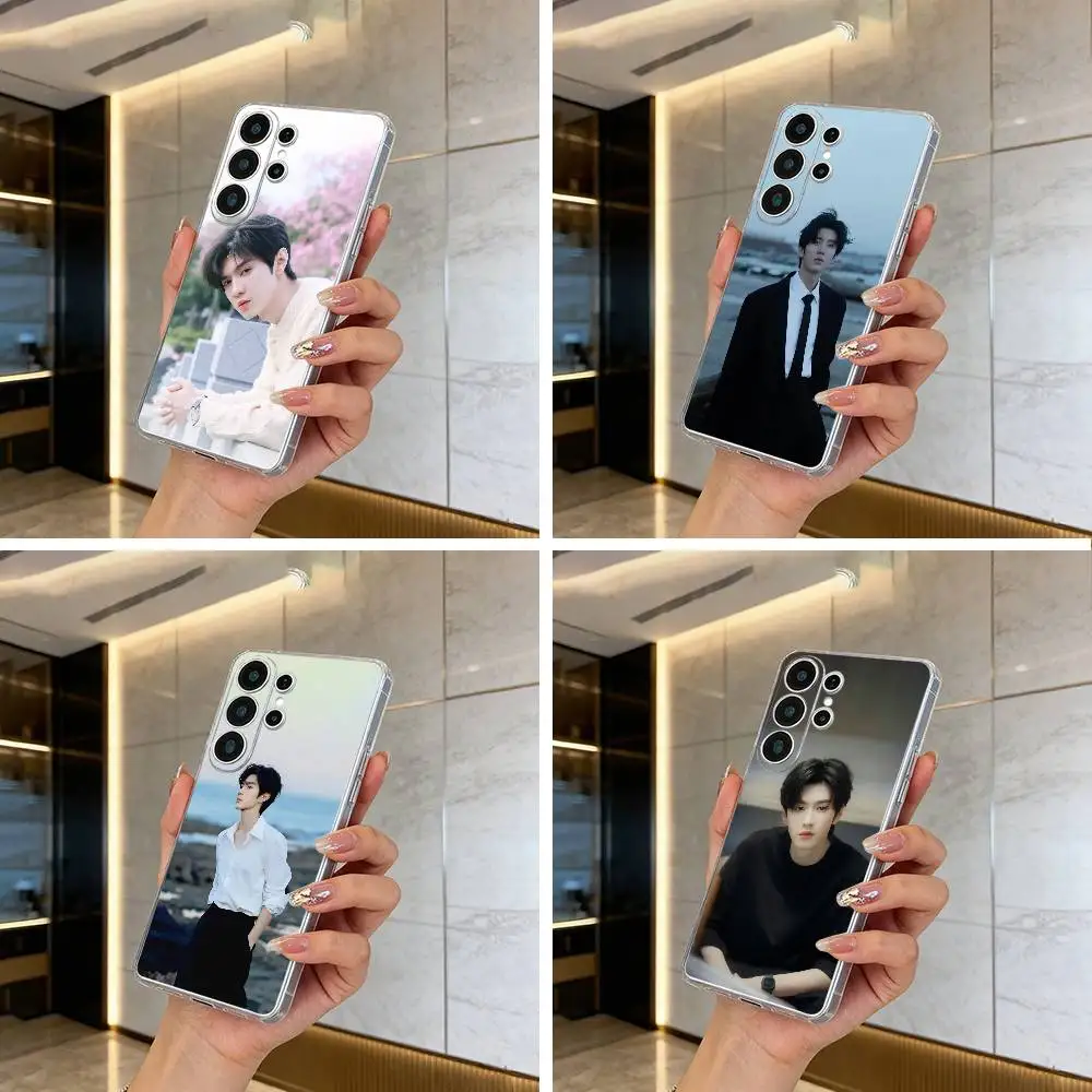C- Chen Zheyuan-Actor Phone Case For Samsung S25,S24,S21,S22,S23,S30,Ultra,S20,Plus,Fe,Lite Transparent Cover