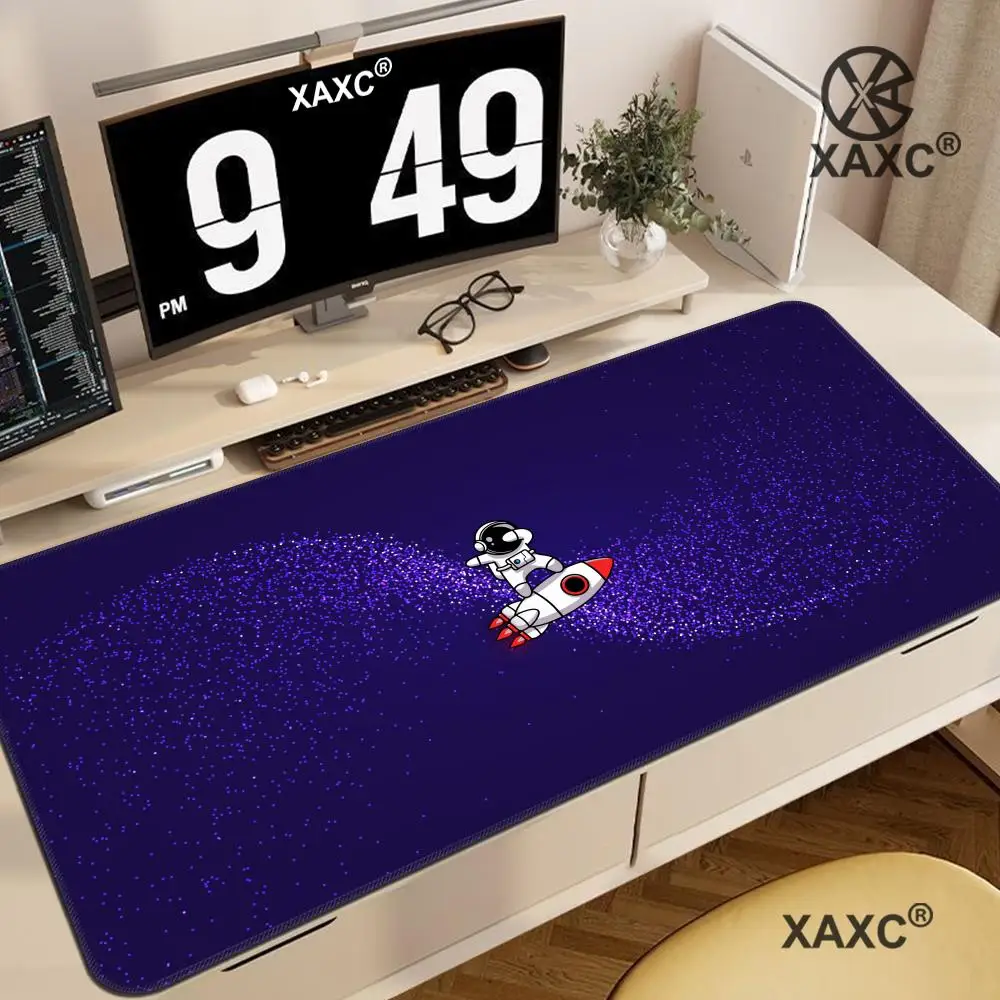 

Astronaut Mouse Pad large keyboard mouse desk pad non-slip rubber gaming mouse pad laptop mouse carpet HYBXXC