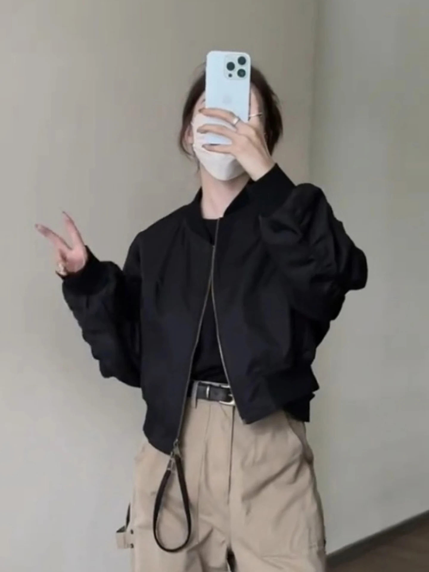 

Куртка на молнии для похудения, повседневная длинная све, женская модная уникальная верхняя одежда, прямой крой, другой материал