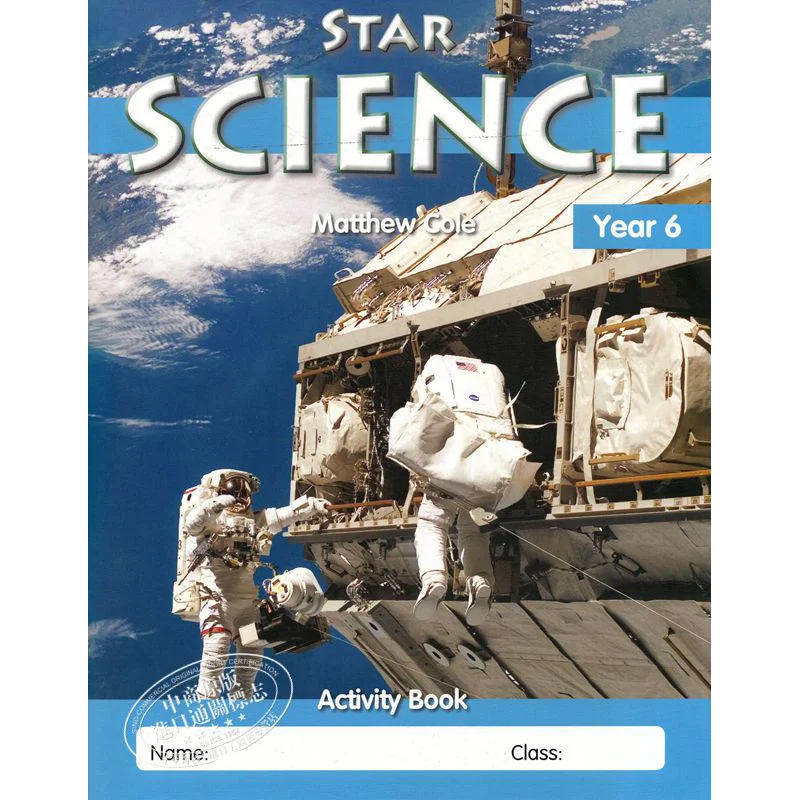 

Рабочая тетрадь Star Science 6 года Мэтью Коул Звездное издательство 9789814283311 Книга