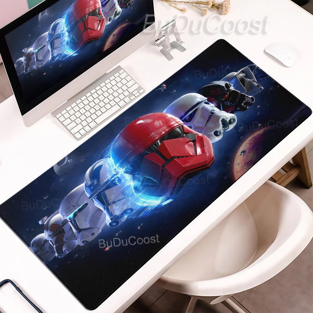 Mousepad Star Wars Darth Vader Gaming Mats PC Accessories Mouse Pad Rubber Non Slip E-Sports Desk Mat Tablemat HD Keyboard Pad