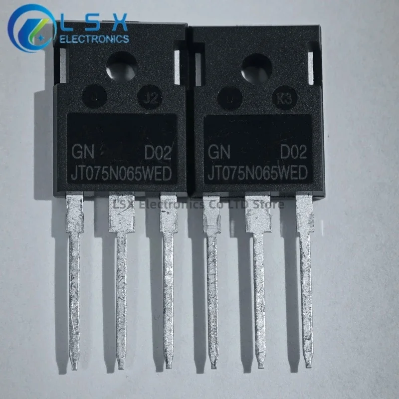 10PCS JT075N065WED 075N065 TO-247 75A 650V IGBT Soldeer Power Tube Gloednieuw & Origineel
