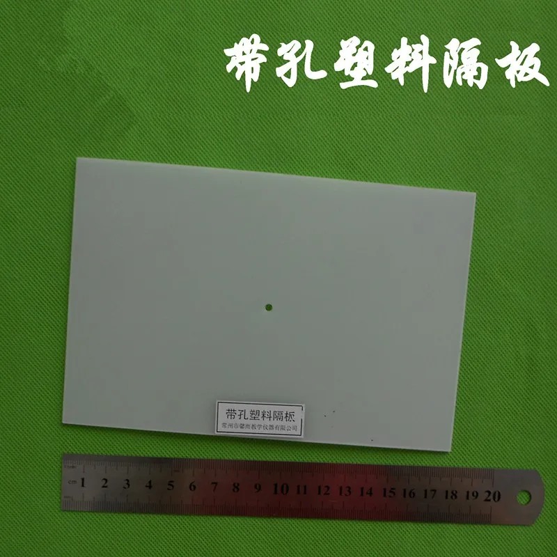 Geperforeerde Plastic Partitie Experimentele Apparatuur Management Instrument Onderwijs Apparatuur