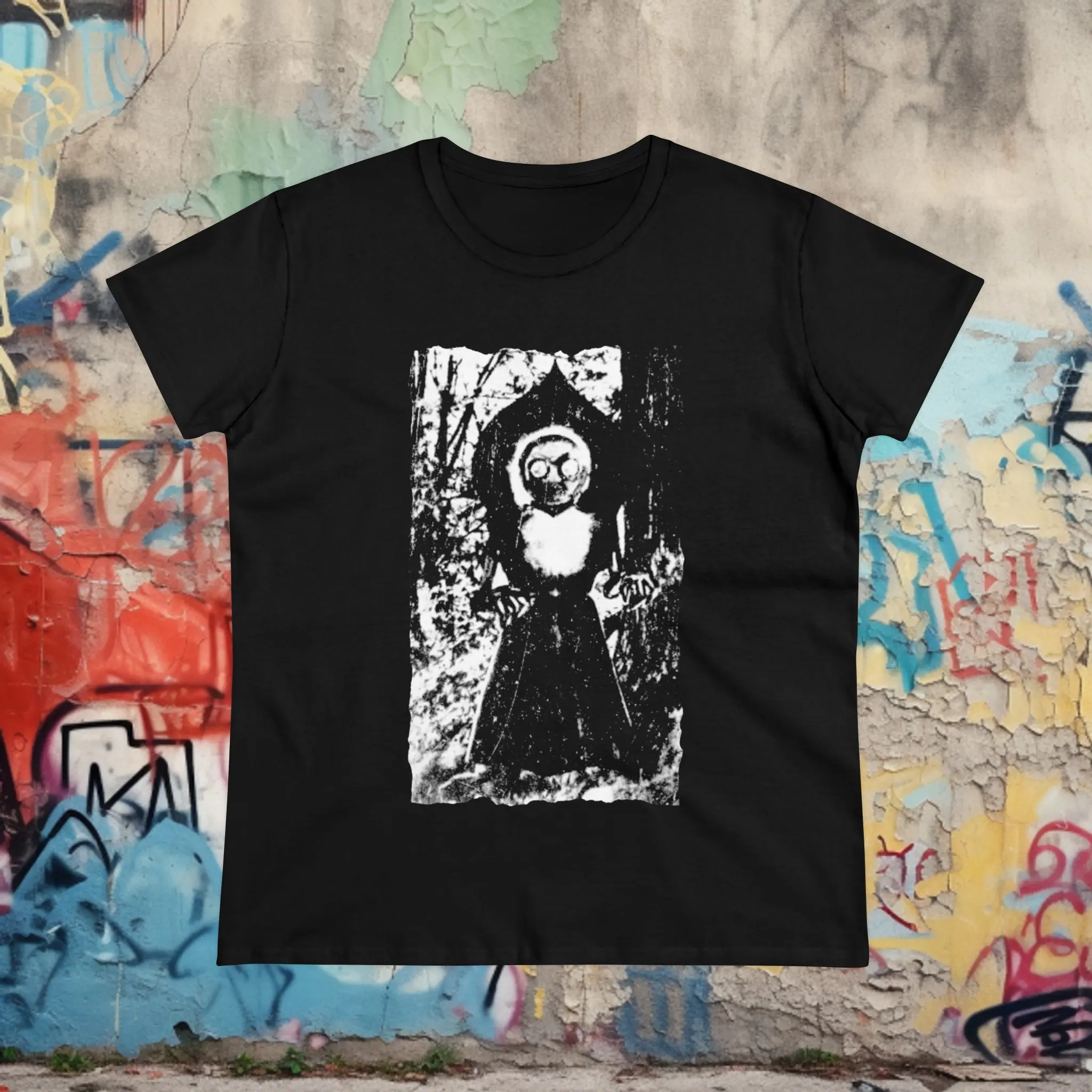 Flatwoods Monster Ladies T Shirt Women'S Cotton Cryptid Fan Top Alien Encounter Myth Legend For Her