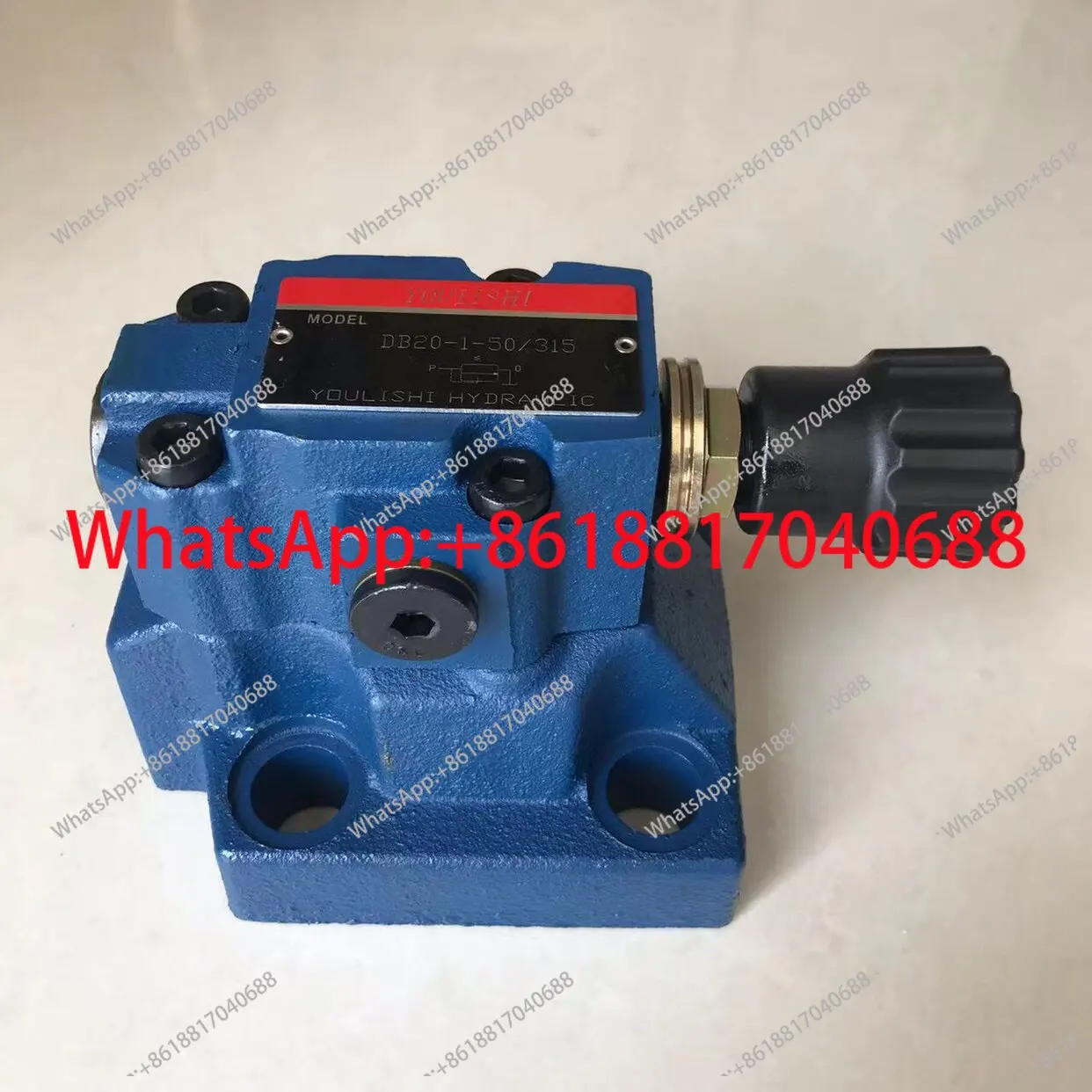 DR10 DR20 DR30 pilot operated pressure reducing valve