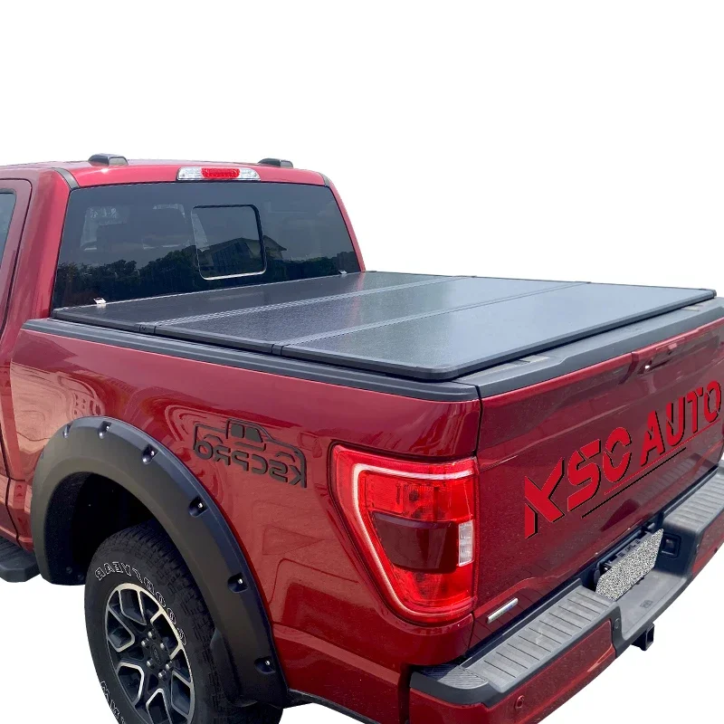 

Hard Tri-Fold Truck Bed Tonneau Cover for 2007-2013 Chevy Silverado / GMC Sierra 6.5' Bed