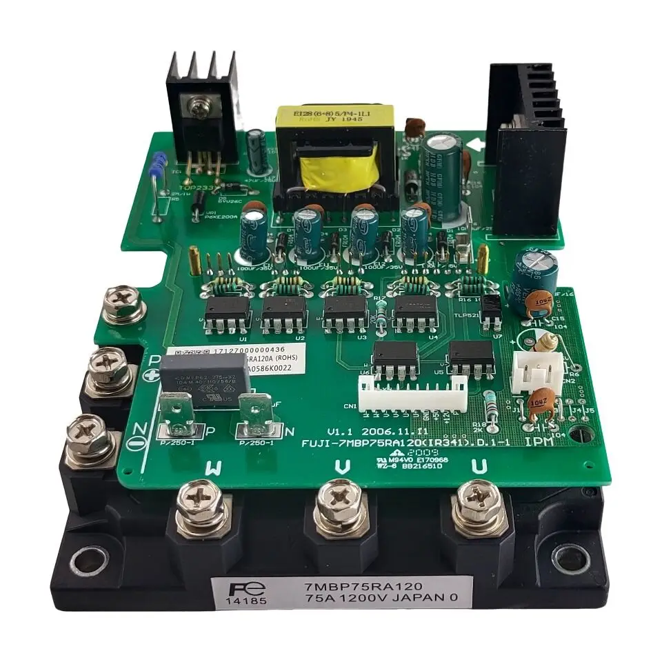 وحدة عاكس مكيف الهواء المركزي الجديدة ME-POWER-75A FUJI-7MBP75RA120(IR341).D.1-1 FUJI-7MB75RA120.D.2