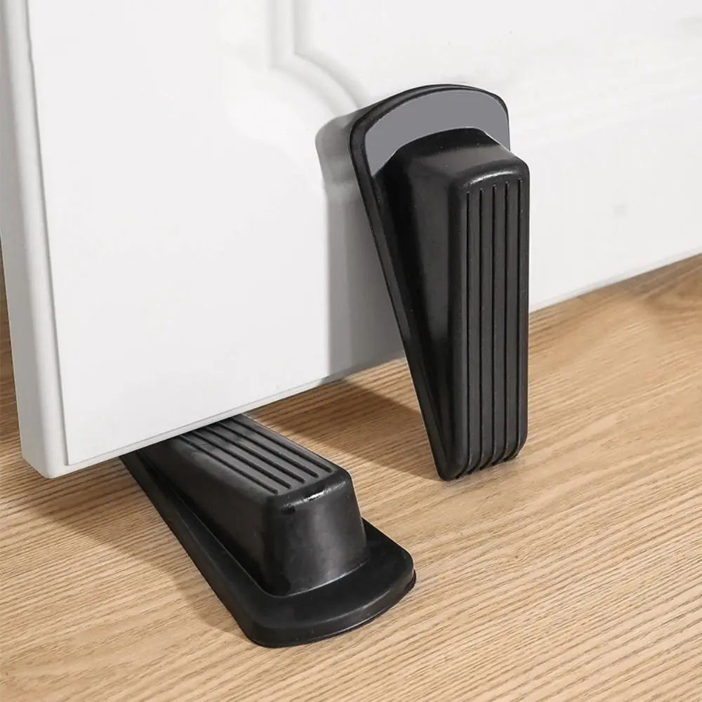 Multi-functional PVC Door Stopper Rubber Anti Collision Door Holder Non Slip Punch-free Door Top Office