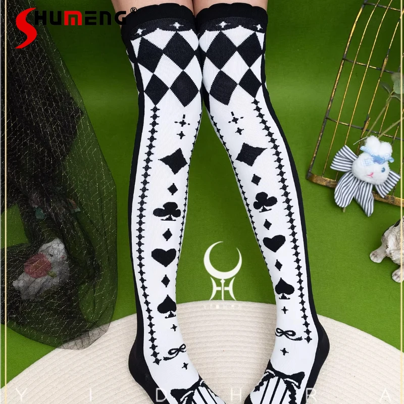 

Оригинальные японские длинные носки в стиле Лолита, милые и сексуальные, женские, весна-осень 2026, новые чулки в стиле Rojita, Y2K, кавайные женские носки