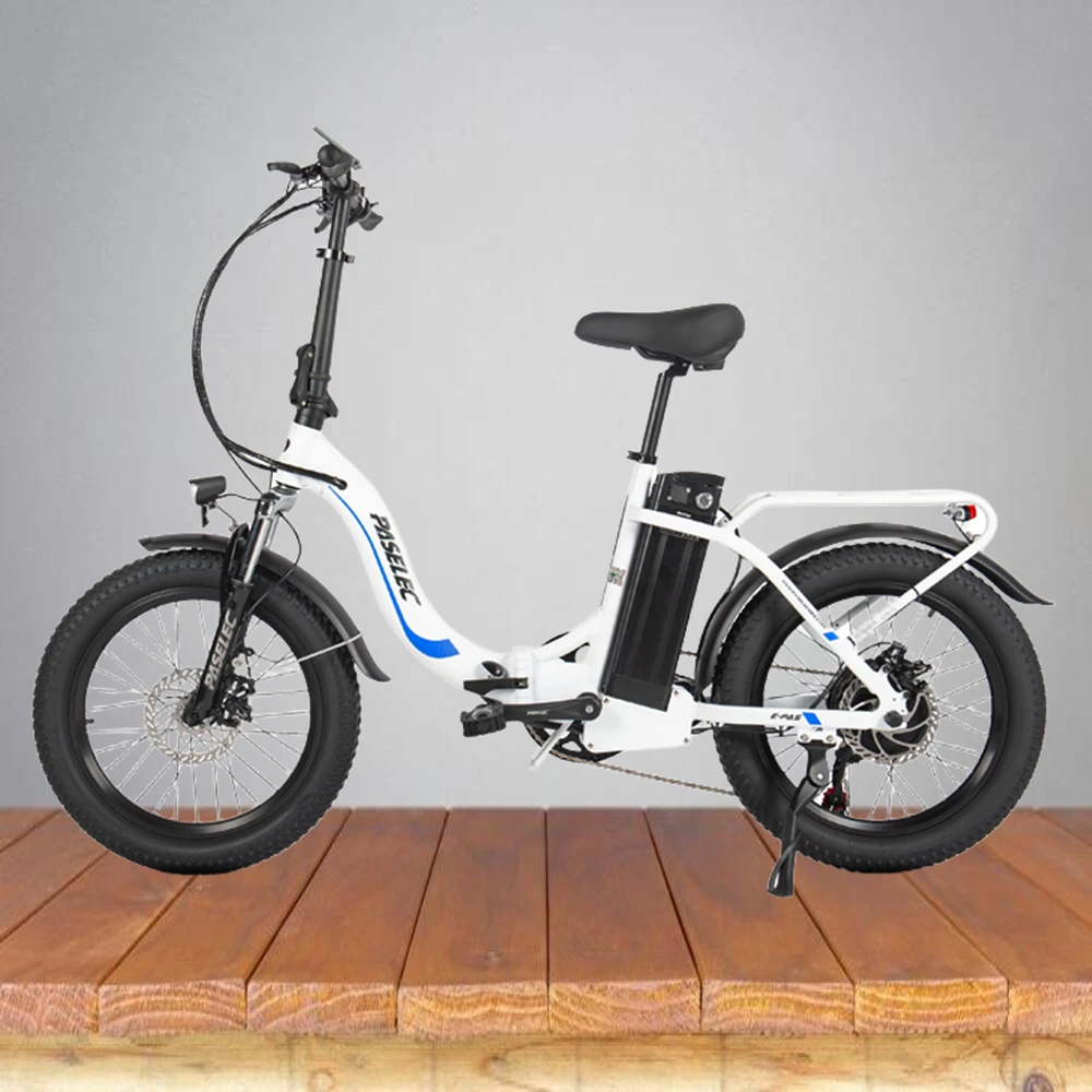 

20" Folding Electric Motorcycles E Bike For Adults, 1000W Peak Motor Ebike 28Mph 50Miles 48V 16AH Electric Mountain Bicycle